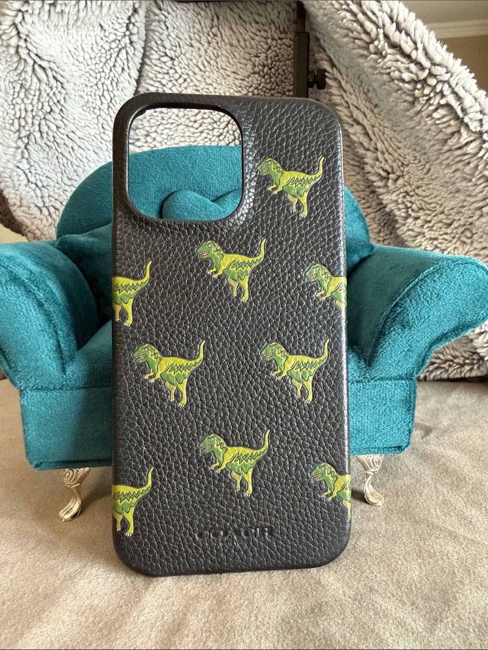 Coach REXY Leather iPhone 15 Pro Max